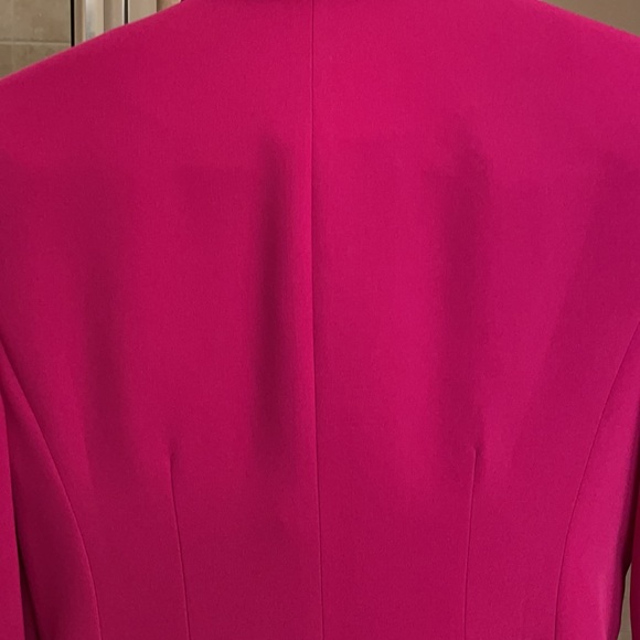 Brand NWT pink button sleeve blazer by cinq a sept - Picture 11 of 14